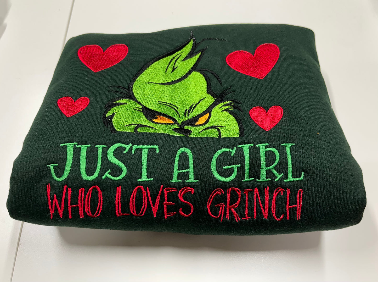 A Girl who loves Grinch